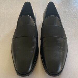 VellaPais Men's Black Leather Shoes Size 12